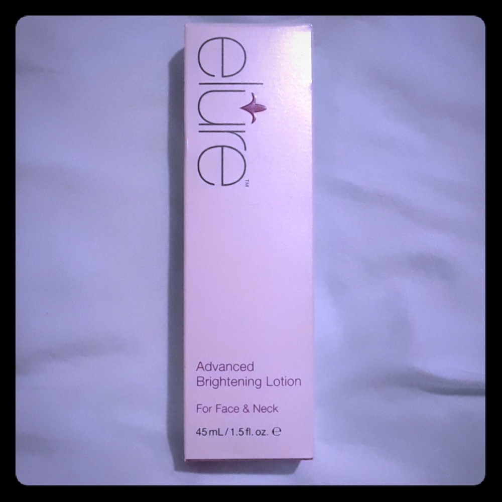 Elure Advanced Brightening Lotion for face & neck.